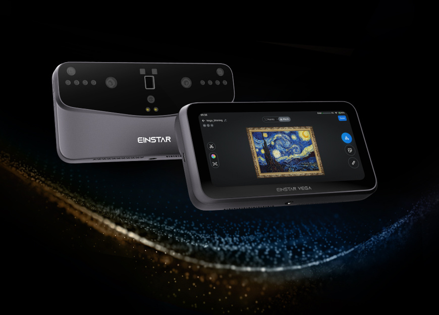 EINSTAR VEGA丨Wireless All-in-One 3D Scanner丨SHINING 3D